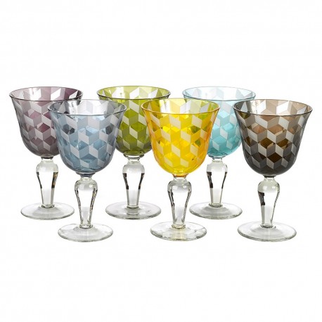 Verre à vin Blocks - lot de 6