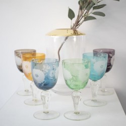 Verre à vin Pivoine - lot de 6