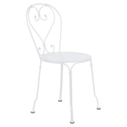 Chaise 1900 blanc coton