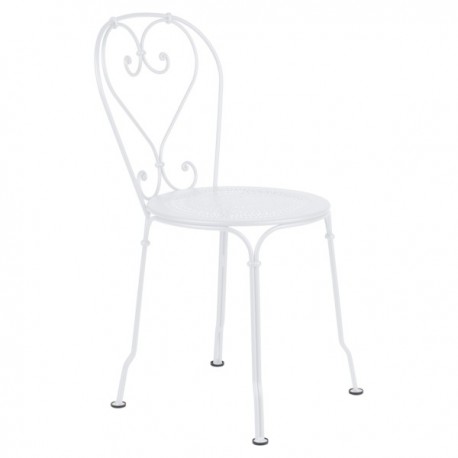 Chaise 1900 blanc coton