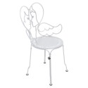 Chaise Ange blanc coton