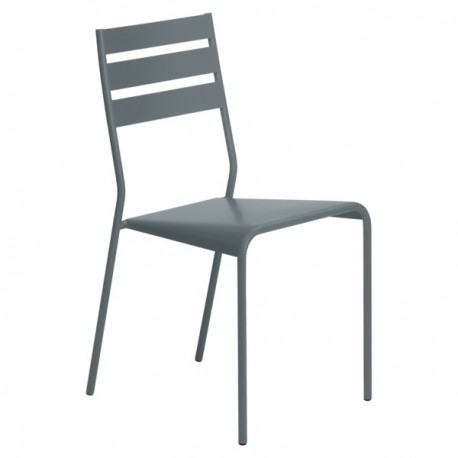 Chaise Facto gris orage