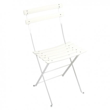 Chaise Bistro duraflon blanc