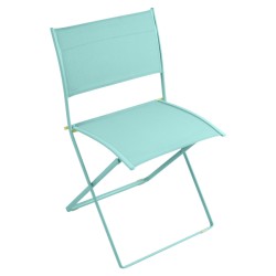 Chaise Plein Air bleu lagune