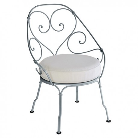 Fauteuil Cabriolet 1900 gris orage