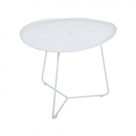 Table basse Cocotte blanc coton