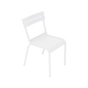 Chaise enfant Luxembourg blanc coton