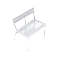 Banc enfant Luxembourg blanc coton