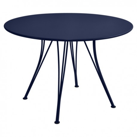 Table Rendez-vous bleu abysse