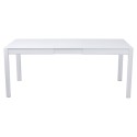 Table extensible Ribambelle blanc coton