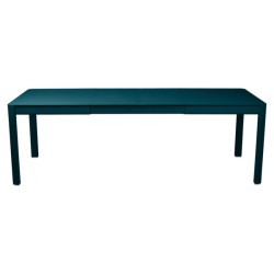 Table extensible Ribambelle bleu acapulco