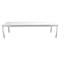 Table extensible Ribambelle gris métal