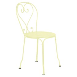 Chaise 1900 citron givré