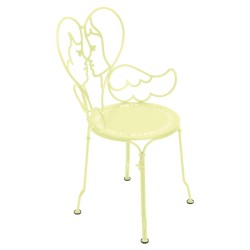 Chaise Ange citron givré