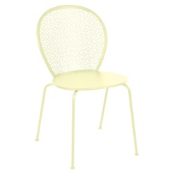 Chaise Lorette citron givré