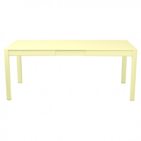 Table extensible Ribambelle citron givré