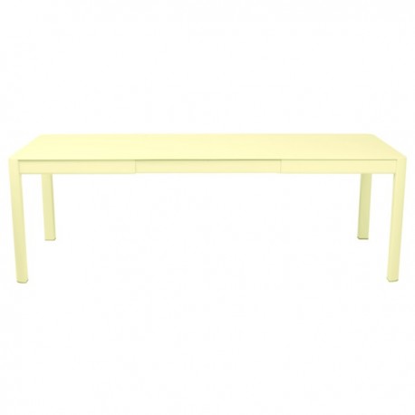 Table extensible Ribambelle citron givré