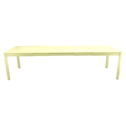 Table extensible Ribambelle citron givré