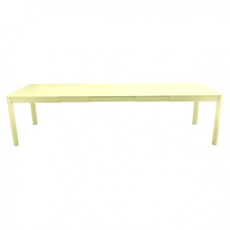 Table extensible Ribambelle citron givré