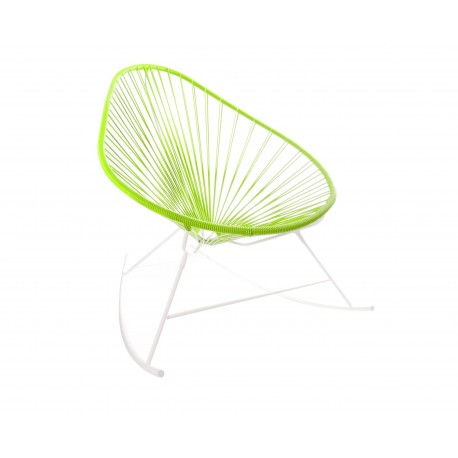 Fauteuil à bascule Acapulco Vert Anis