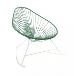 Fauteuil à bascule Acapulco Vert Sauge