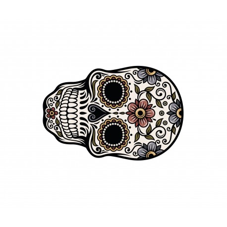 Set de table Tête de mort