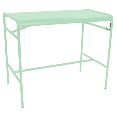 Table haute Luxembourg vert opaline