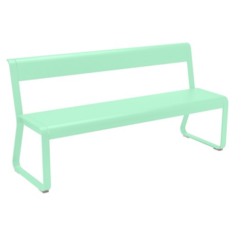 Banc à dossier Bellevie vert opaline