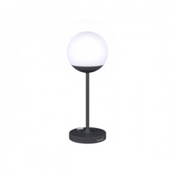 Lampe MOOON! - H 41 cm carbone