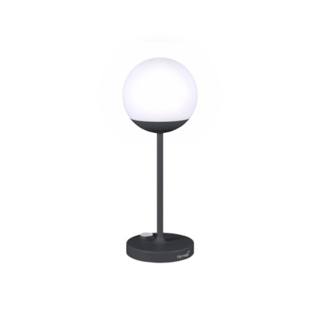 Lampe MOOON! - H 41 cm carbone