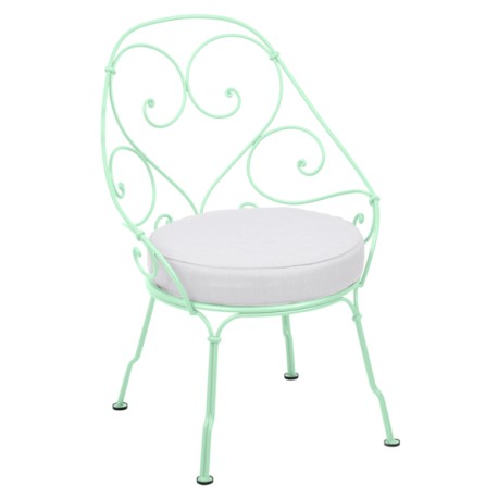 Fauteuil Cabriolet 1900 vert opaline