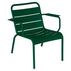 Fauteuil Lounge LUXEMBOURG vert cèdre