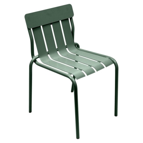 Chaise STRIPE vert cèdre