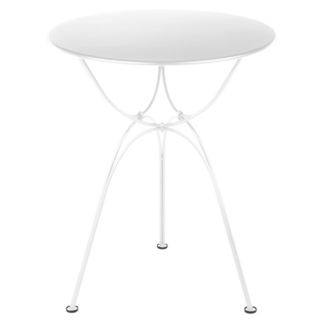 Table AIRLOOP blanc coton