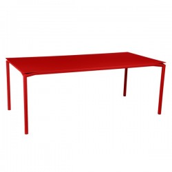 Table CALVI coquelicot