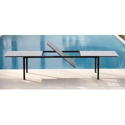 Table repas Kwadra avec rallonge (180/280cm)