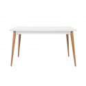 Table 55 Pieds bois 180 x 90