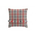 Coussin Tartan Blue Garden Layers