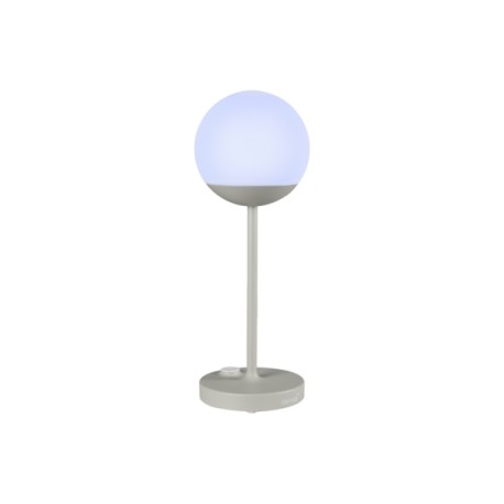 Lampe MOOON! - H 41 cm gris argile