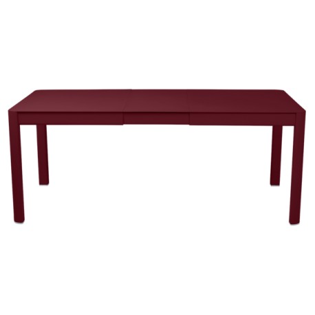 Table extensible Ribambelle cerise noire