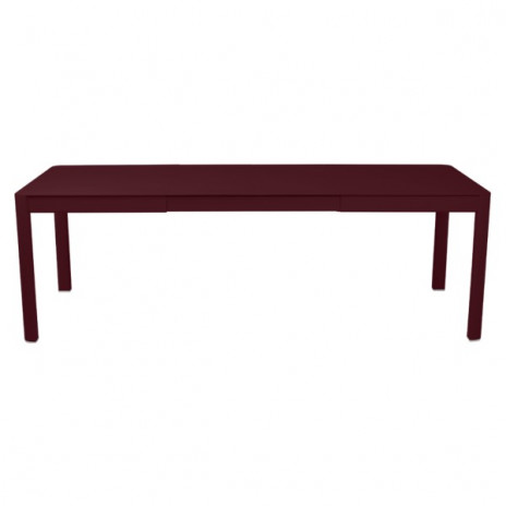 Table extensible Ribambelle cerise noire