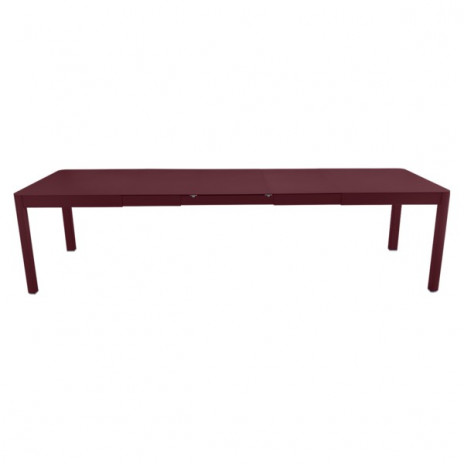 Table extensible Ribambelle cerise noire