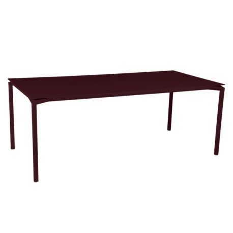 Table CALVI cerise noire