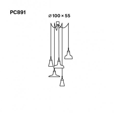 SHADOWS - Lampe suspendue - Ø25