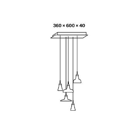 SHADOWS - SET RECTANGULAR CANOPY SMALL