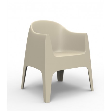 Fauteuil Solid Ecru