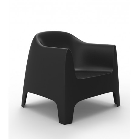 Chaise Longue Solid Noir