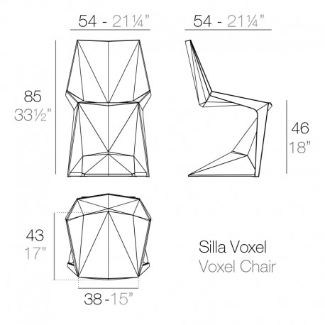 Chaise Voxel Plan