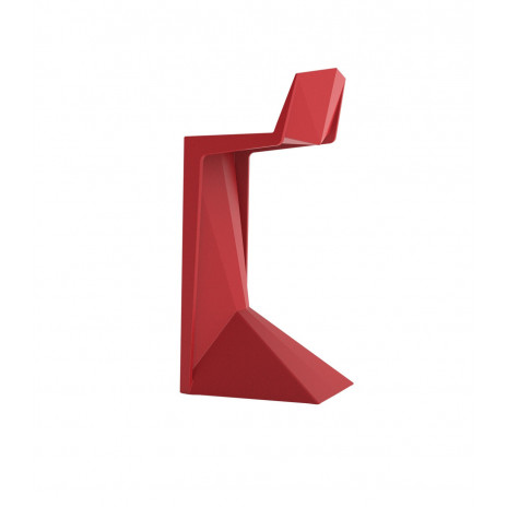 Tabouret Voxel Rouge