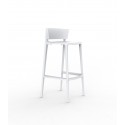 Tabouret Africa Blanc